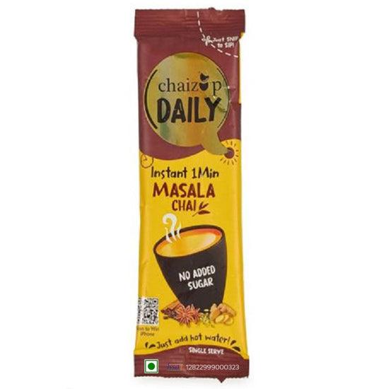 Chaizup Daily 1 Min Assorted Tea Pack - 30 Sachets (No Sugar) | Elaichi & Masala Flavours | 30 Servings | 2 Packs (15 Flavours Each) | 270g