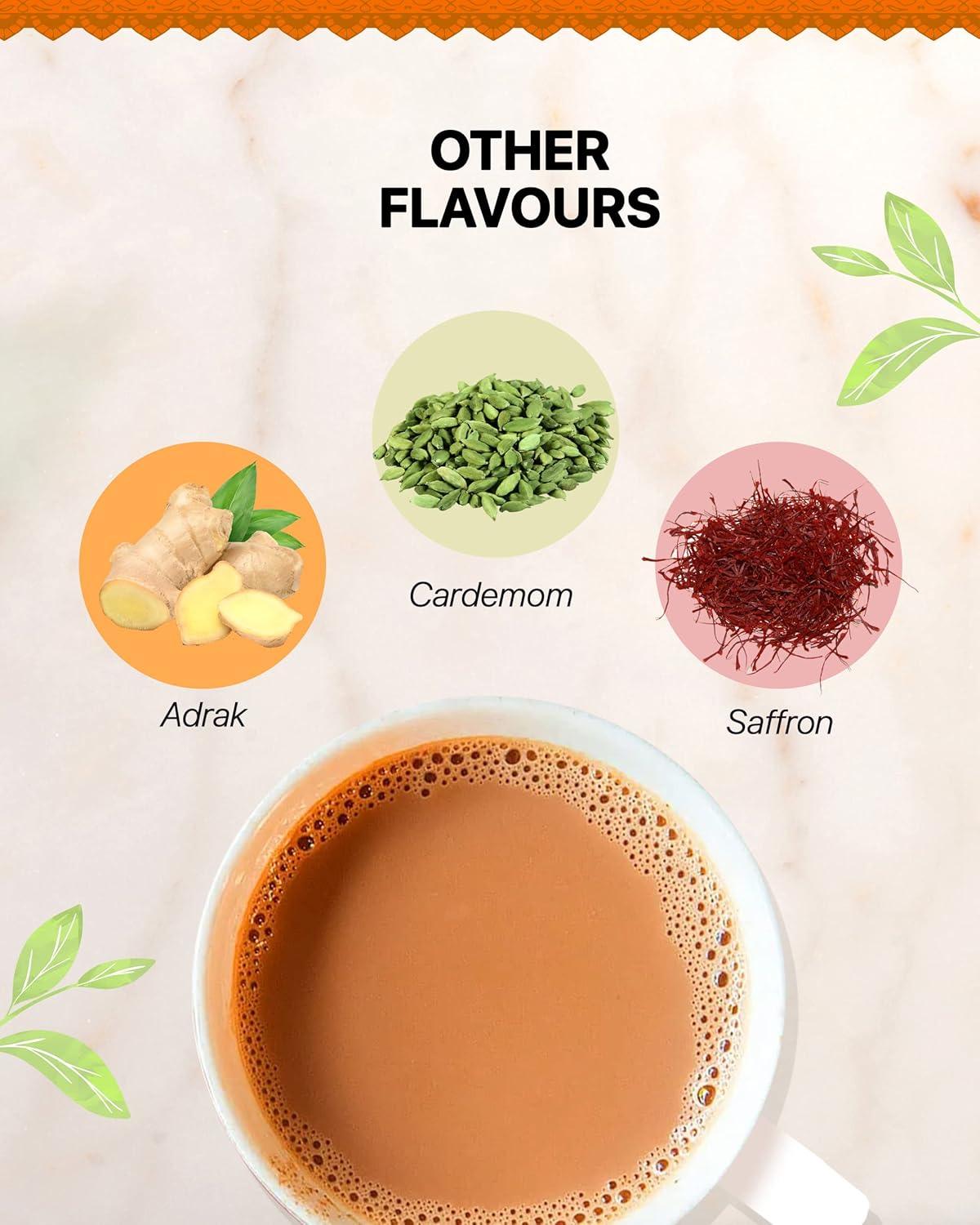 Chaizup Masala Tea - 250 Gms, Spice Mix, Real cardamom, Real cinnamon, Real clove, Real ginger