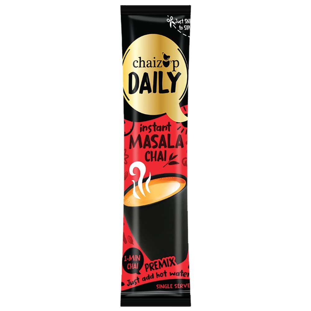 Chaizup Daily Instant Masala Tea | 504 GM| 36 Sachets | Premix Tea Powder | Instant Premix Chai | Ready To Drink