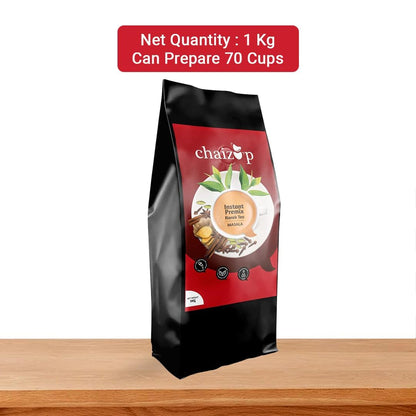 Chaizup Instant Premix Masala + Ginger Tea 1Kg Poly | Assorted Combo Pack Of 2 Flavours | 1000 gm x 2 | Instant Chai | Ready To Drink | Premix Chai Powder