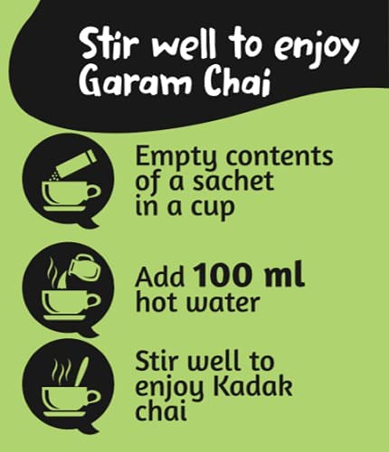 Chaizup Daily Instant Elaichi Chai | 36 Sachets | 504 GM | Instant Premix Tea | Ready To Drink