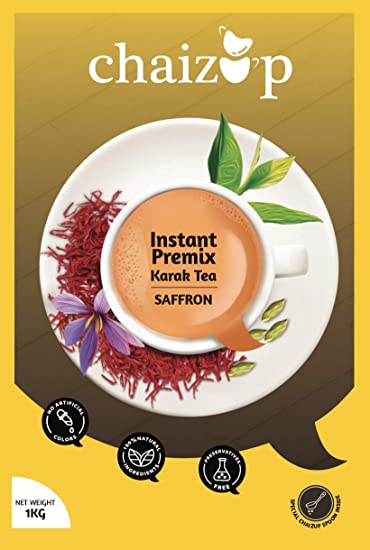 Saffron Tea Premix - 500 gm Can