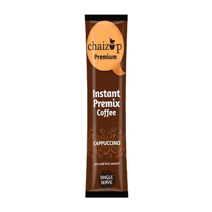 Chaizup Instant Premix Coffee 360 Sachets, 5670GM,  Cappuccino Flavour Coffee, 30 Sachets x 16 gm, 5670GM, 360 Serves, Instant Premix Coffee Powder