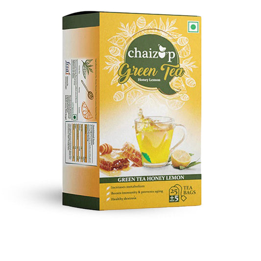 Chaizup Green Tea Lemon Honey 25 Tea Bags