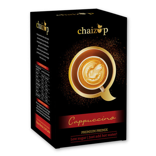 Chaizup Inastant Premix coffee Cappuccino , 6 Sachets,20gm Premium