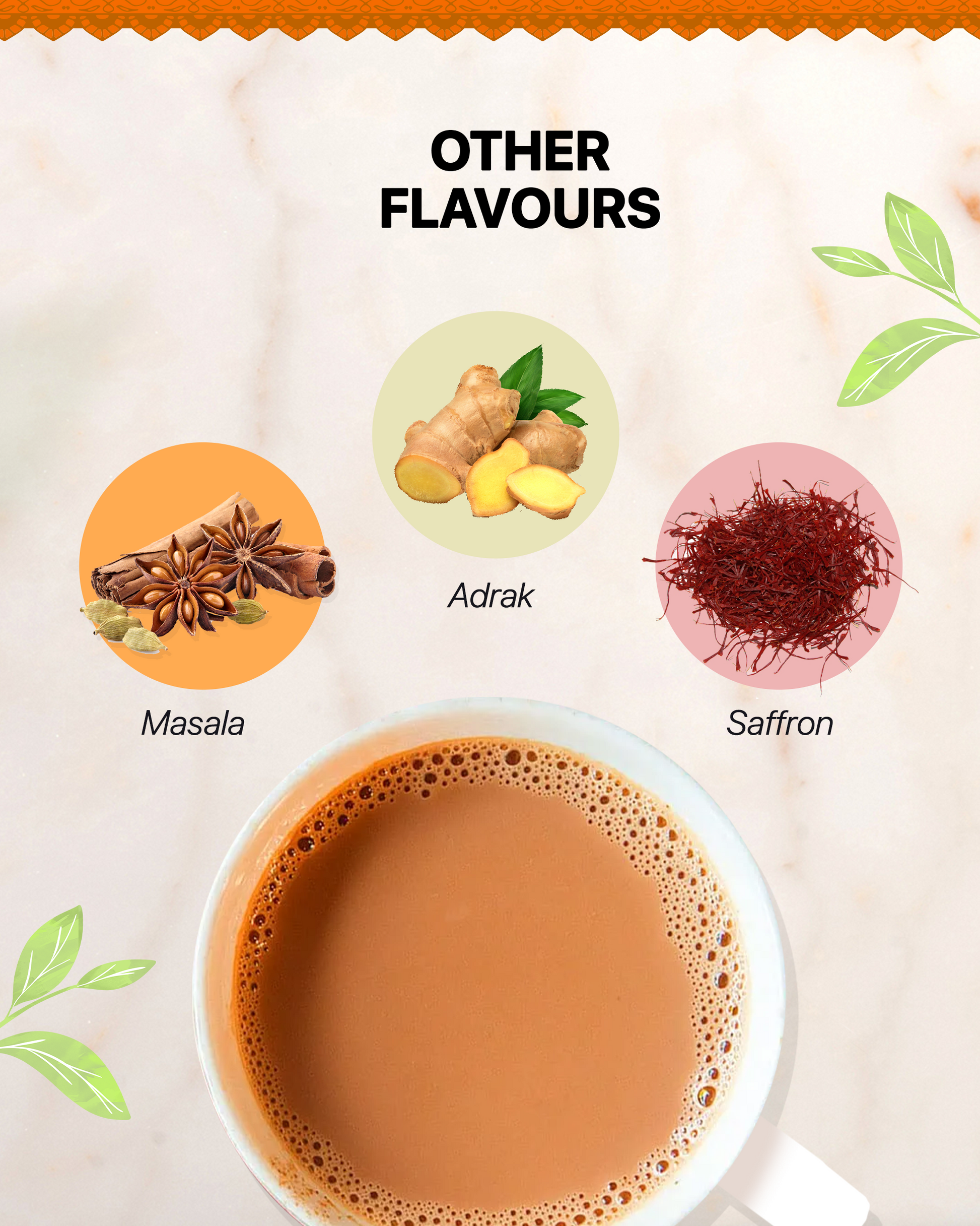 Elachi Tea Low Sugar (100 gm) - Chaizup